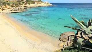 La piccola spiaggia di Balai Porto Torres  Sardegna 4k [upl. by Efthim677]