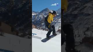 Passo Tonale in 45 seconds skiresort skiing ski shorts [upl. by Darlleen]