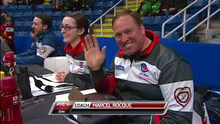 2019 Scotties Tournament of Hearts  Brothers NS vs Homan ON  Draw 5 [upl. by Llednew437]