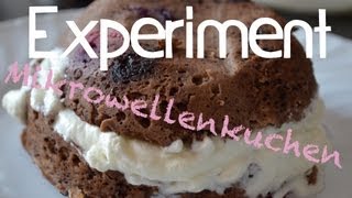 TastyTuesday  Das Experiment MikrowellenSahneKuchen [upl. by Bivins]