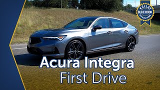 2023 Acura Integra  First Drive [upl. by Atinehc]