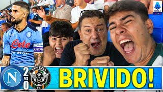 BRIVIDO NAPOLIVENEZIA 20  LIVE REACTION NAPOLETANI dallo STADIO MARADONA [upl. by Nyrrek824]