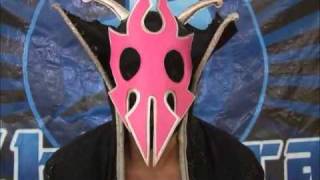 CHIKARA UltraMantis Black Promo The Dark Cibernetico [upl. by Ydnab]