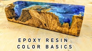 Epoxy Resin Color Basics Tutorial [upl. by Dranyer439]