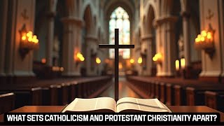 What Sets Catholicism and Protestant Christianity Apart？Christianity Catholicism Protestantism [upl. by Erek]