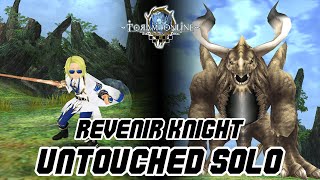 UNTOUCHED Revenir Knight Solo Vs Volgagon  Toram Online [upl. by Winebaum961]