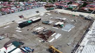 Construcción Estadio Eladio Rosabal Cordero [upl. by Itnuahsa]