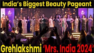 Mrs India 2024  Grand Finale Grehlakshmi Beauty Pageant  NBC Bharat [upl. by Pollak622]