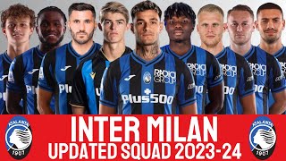 Atalanta Squad Update 202324 With Gianluca Scamacca amp Charles De Ketelaere  ATALANTA BC  SERIE A [upl. by Aliac380]