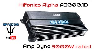 Hifonics Amp dyno Alpha A30001D HiFi Vector DL14 audio dummy load with the D amore SMD AMM1 [upl. by Oruhtra387]