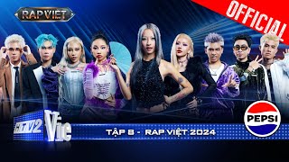 Rap Việt 2024 Tập 8 Team Suboi quotnghênh chiếnquot cùng loạt nhân tố tiềm năng tại bữa đại tiệc nhạc rap [upl. by Nesnaj]