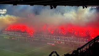 PL Cracovia  Lech Poznań piro 20241019 [upl. by Euginom198]