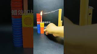 Firepower demagnetization phenomenon Small experiment Handmade DIY [upl. by Sturges]