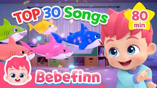 TOP 30 Popular Songs for Kids  Compilation  Bebefinn Nursery Rhymes for Kids [upl. by Devaney606]