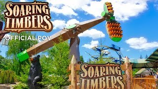 Official POV  Soaring Timbers  Canadas Wonderland [upl. by Ynnhoj]