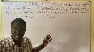 Stoichiometry Tutorial 2024 How to solve stoichiometry question on limiting and excess reactants [upl. by Starbuck]