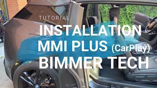 BimmerTech Tutoriel Installation MMI PLUS CarPlay BMW i3  Français [upl. by Ecirpac]