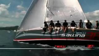 SALONA 38 testsail with Dean Barker [upl. by Ardien]