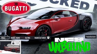 Need For Speed Unbound  FULL CAR LIST [upl. by Franciska]