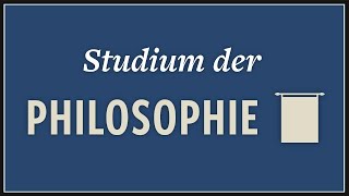 Studium der Philosophie · Voraussetzungen [upl. by Tarabar]