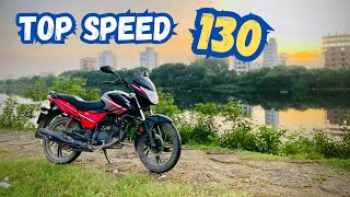 কিভাবে 125cc Hero Ignitor বাইকে 130 উঠবে   Rakibuzzaman Ashik [upl. by Lanos]