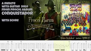 PROCOL HARUM  CONQUISTADOR GUITAR SOLO [upl. by Findley]