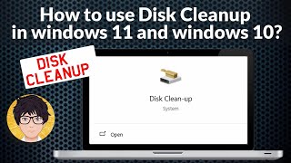 How to use disk cleanup in windows 11 and windows 10 [upl. by Ylatan]