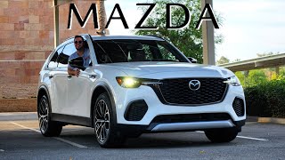 2025 Mazda CX70 PHEV  Does it DRIVE like a Luxury SUV 26 Miles of EV Range [upl. by Petrick]