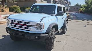 2024 Bronco 2 Door Heritage Robins Egg Blue glennross6403 [upl. by Mamoun]