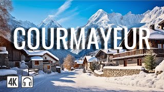 Courmayeur Italy  Mont Blanc  A Walking Tour Of One Of The Most Beautiful Villages In The World [upl. by Arikahc654]