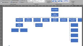 07 word programı ile teşkilat şeması hazırlamak [upl. by Quiteris817]