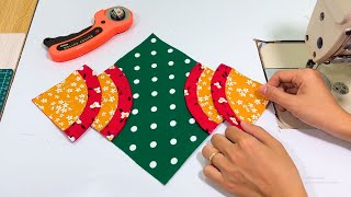 2 Ideas To Turn Leftover Fabric Into Useful Items for The Kitchen [upl. by Llenwad62]