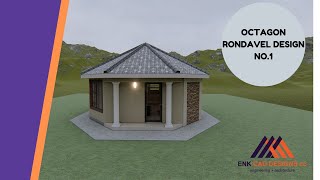 Small Rondavel House Design  ID RH0005 [upl. by Geoffrey]