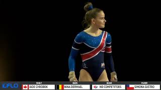 Alice Kinsella VT EF 2016 Gymnix [upl. by Tarttan749]