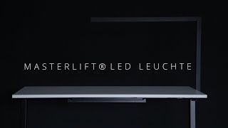 LED Arbeitsplatzleuchte Helder für Inwerk Masterlift® Schreibtische [upl. by Muriel999]