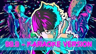 999  MOB PSYCHO 100 ll KARAOKE VERSION  OFF VOCALMOB CHOIR FT SAJOU NO HANA🌙 [upl. by Lindeberg436]