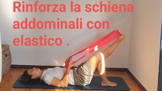 GINNASTICA DOLCE  addome tonico senza male al collo [upl. by Horwath]