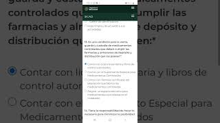 EXAMEN SICAD COFEPRIS FEBRERO 2024 ACTUALIZADO Y APROBADO CON 10 APRUEBA A LA PRIMERA [upl. by Sadnalor935]