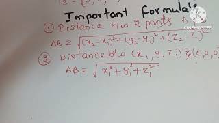 3D coordinate system JEE main part 2 [upl. by Anrak]