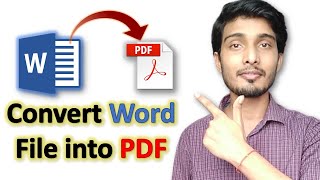 Ms Word Hindi Krutidev font  file convert to PDF file in hindi  Ms word file Convert PDF file [upl. by Ytinirt709]