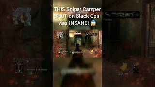 THIS Sniper Camper SHOT on Black Ops was INSANE 😱 callofduty nostalgia nostalgic [upl. by Narbig]