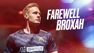 Farewell Broxah  Fnatic League of Legends Announcement [upl. by Aiehtela]