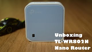 WIFI to LAN Port Adaptor TPLINK 24Ghz 300Mbps  Unboxing TLWR802N Nano Router  Astrophotography [upl. by Josler715]