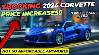 2024 C8 Corvette PRICE Increases and NEW OPTIONS Build Tool and Configurator is LIVE [upl. by Hallett872]