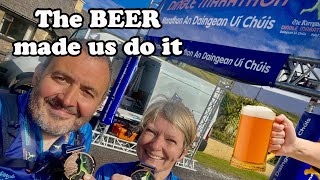 The Beer Made Us Do It  We Ran The Dingle Half Marathon  Vanlife Ireland [upl. by Alexi]