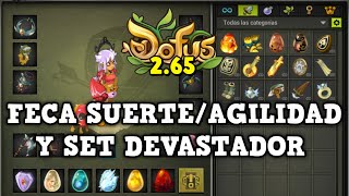 DOFUS 265 FECA MULTI SUERTEAGI y ¡SET DEVASTADOR OP  Koliseos 1vs1 SÓLO MÚSICA Kuyvrosyt [upl. by Ja]