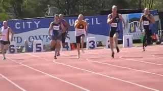 200m Final Mens 5054 National Masters Championships [upl. by Paucker606]