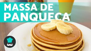 Massa de PANQUECA AMERICANA simples 🥞 e deliciosa 😍 [upl. by Mada]