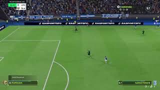 Fc 25 My career Lech Poznan vs Wroclaw Ekstraklasa 20242025 [upl. by Joella]