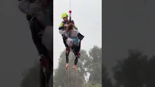 DANA EN VALENCIA  El rescate de una MUJER y sus MASCOTAS de su casa inundada por la tormenta [upl. by Nylidnam89]